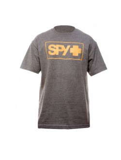 تیشرت مدل Spy - Boxed T-Shirt Charcoal w/ Orange